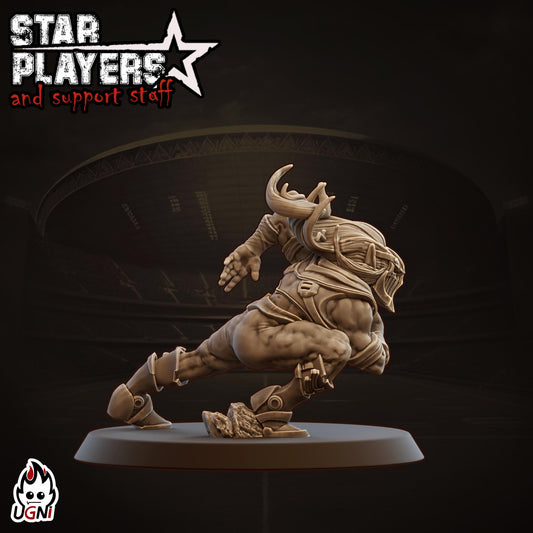 Lucius Shift Star Player - Designed by UGNI Miniatures - Fantasy Football - product image 2 of 3