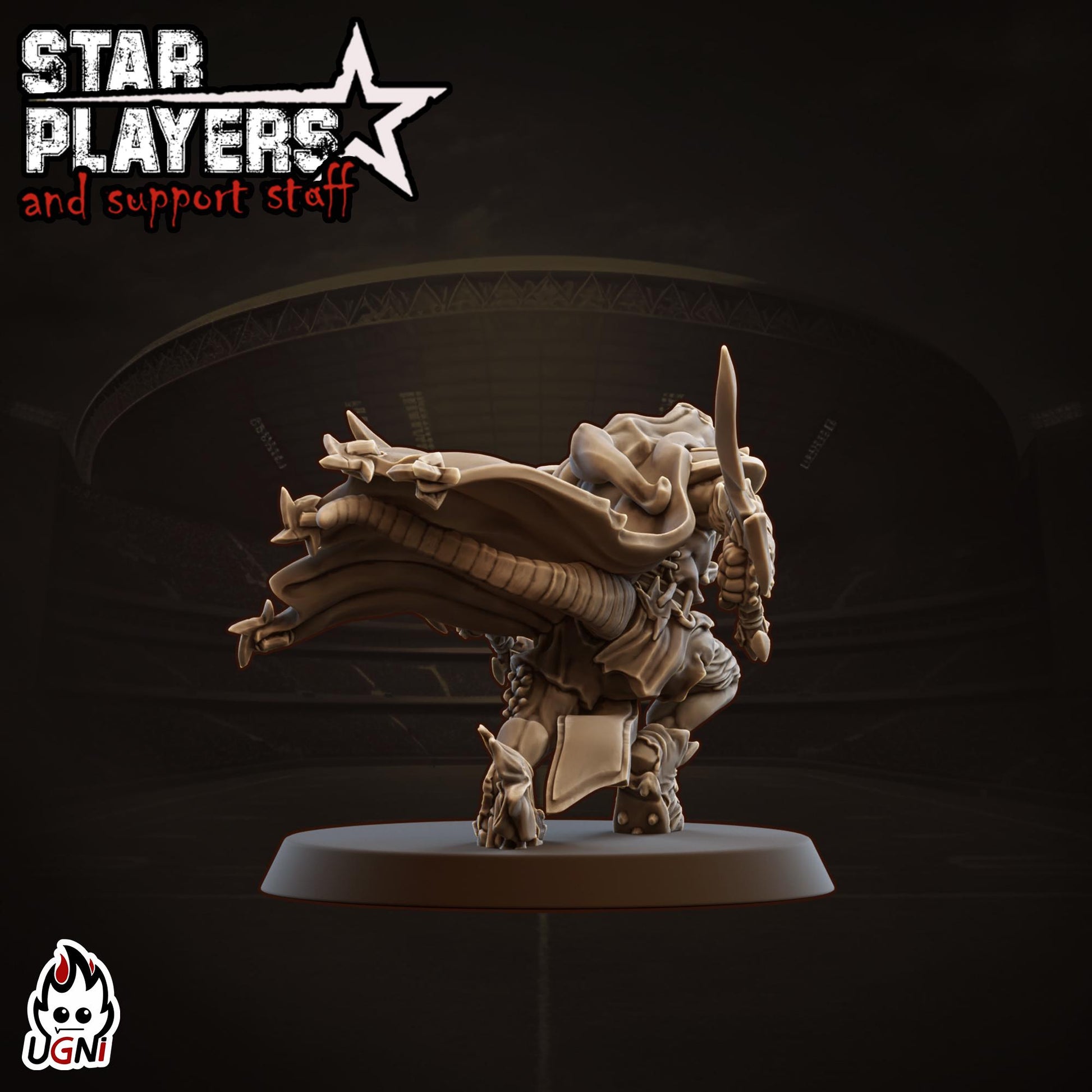 Scooter Snap-Snap (First) Star Player - Designed by UGNI Miniatures - Fantasy Football - product image 3 of 3