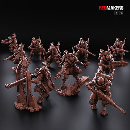 Red Makers Tech Guardians – Omniforge x10 (Custom Order) - product image 1 of 6