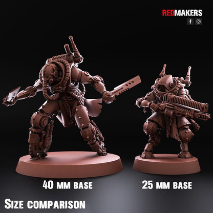 Red Makers Blade Reapers – Omniforge x5 (Custom Order) - product image 4 of 4