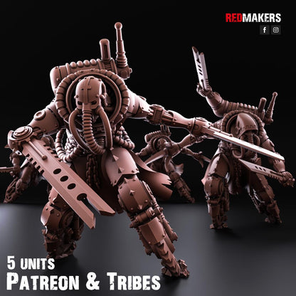 Red Makers Blade Reapers – Omniforge x5 (Custom Order) - product image 1 of 4