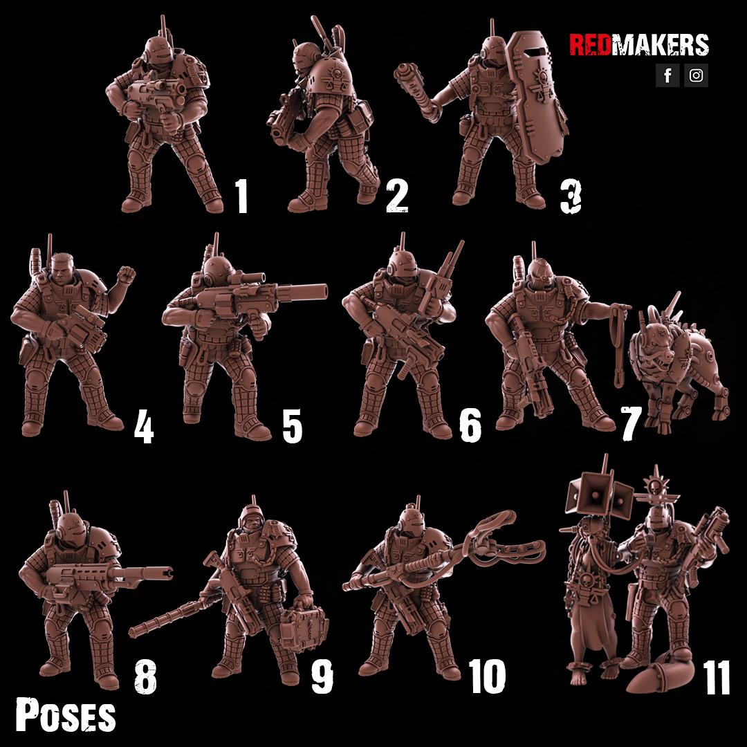 Red Makers Kill Squad Lawbringers (Custom Order) - product image 2 of 7