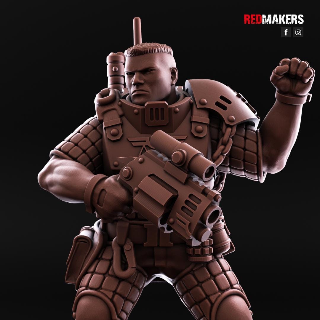 Red Makers Kill Squad Lawbringers (Custom Order) - product image 5 of 7