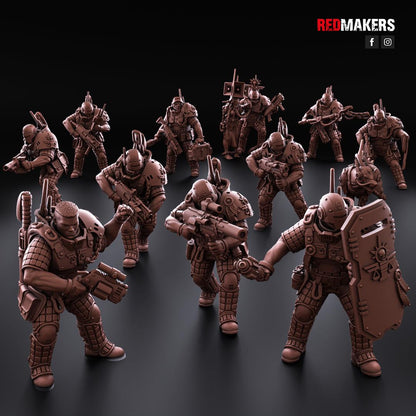 Red Makers Kill Squad Lawbringers (Custom Order) - product image 1 of 7