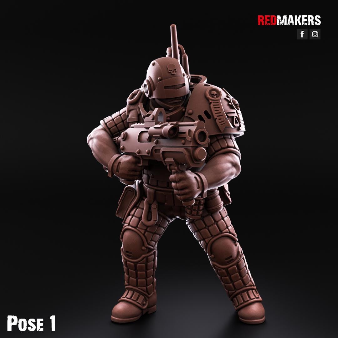 Red Makers Kill Squad Lawbringers (Custom Order) - product image 7 of 7