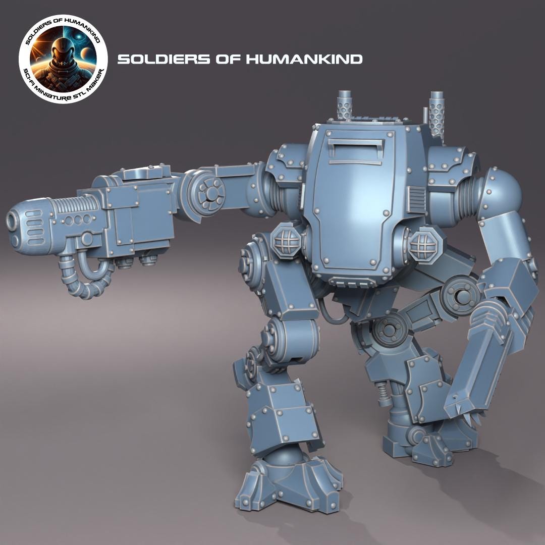 Soldiers of Humandkind Armoured Battle Walker (Custom Order) - product image 1 of 2