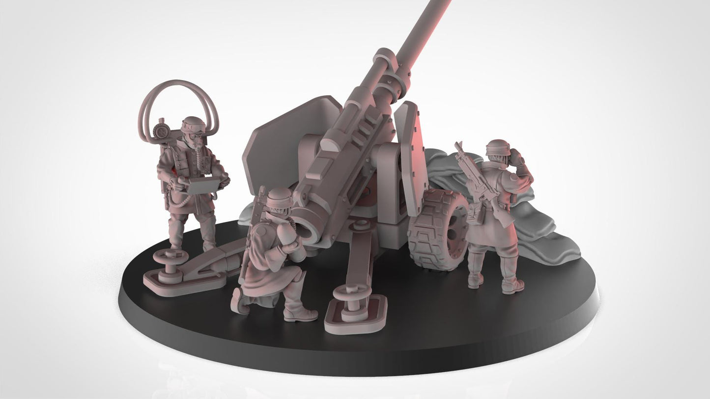 Soldiers of Humandkind Megapolis Heavy Artillery guns(Custom Order) - product image 2 of 8