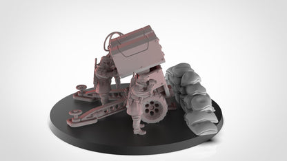 Soldiers of Humandkind Megapolis Heavy Artillery guns(Custom Order) - product image 5 of 8