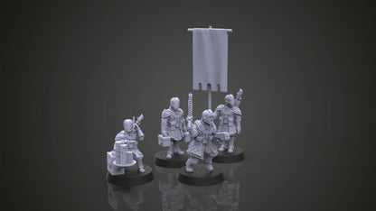 Soldiers of Humandkind Sons of the Dragons HQ squad (Custom Order) - product image 1 of 4