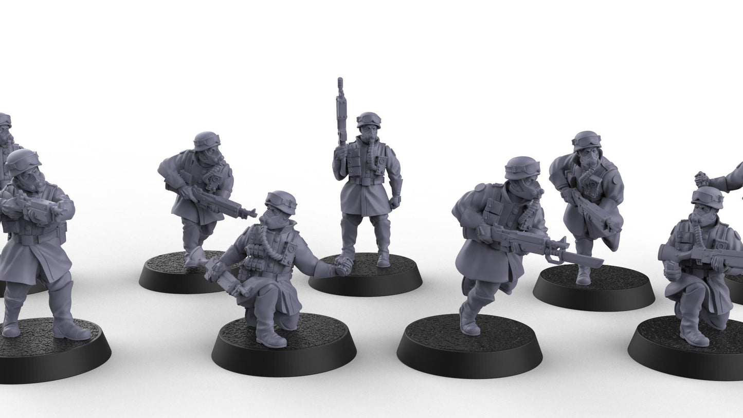 Soldiers of Humandkind Megapolis Defenders Squad 1 (Custom Order) - product image 5 of 6