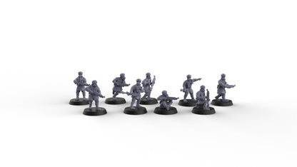 Soldiers of Humandkind Megapolis Defenders Squad 3 (Custom Order) - product image 1 of 5