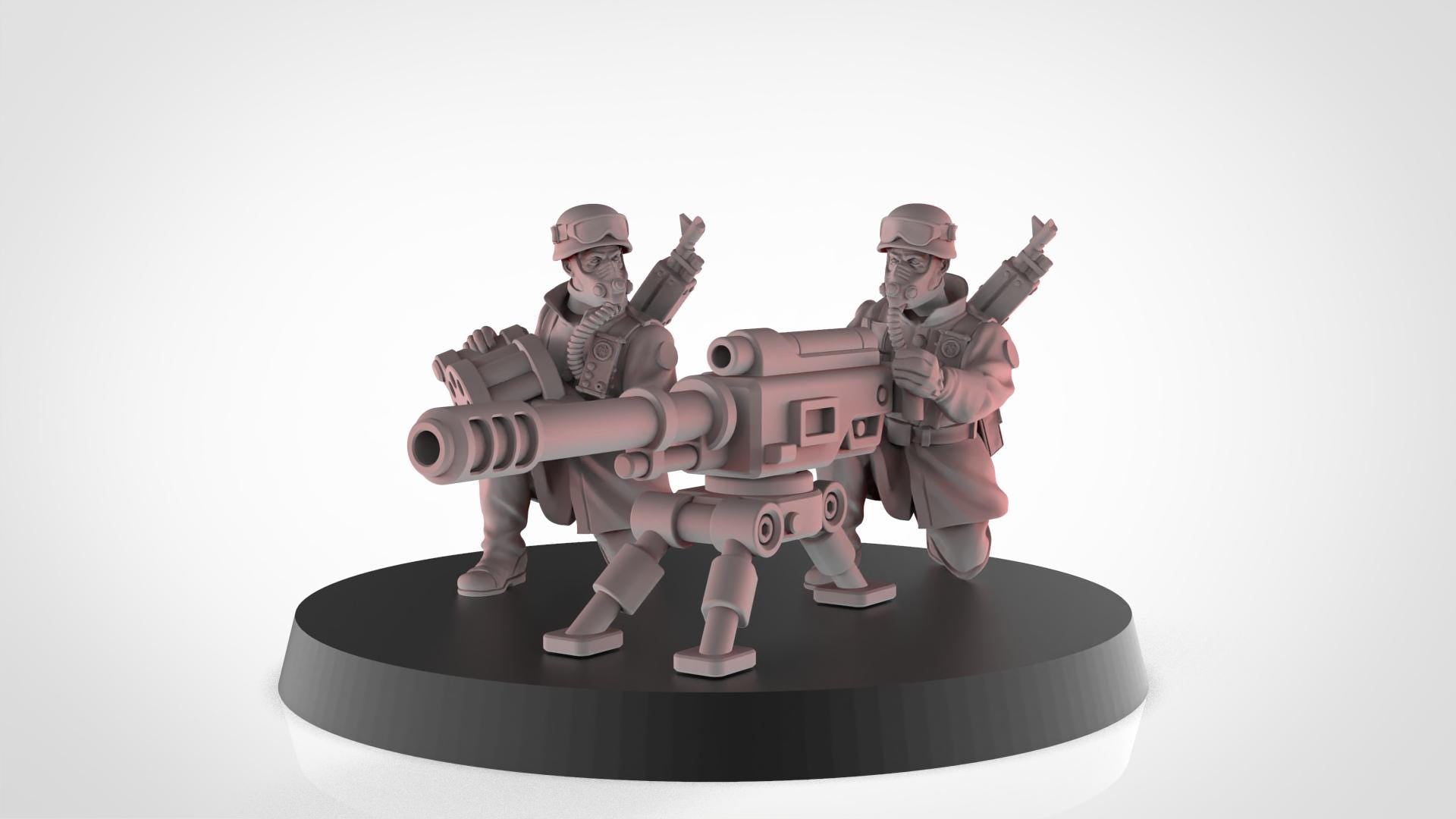 Soldiers of Humandkind Megapolis Defenders Heavy weapons (Custom Order) - product image 2 of 4