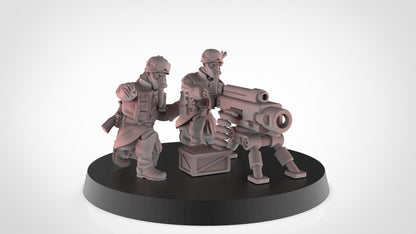 Soldiers of Humandkind Megapolis Defenders Heavy weapons (Custom Order) - product image 3 of 4