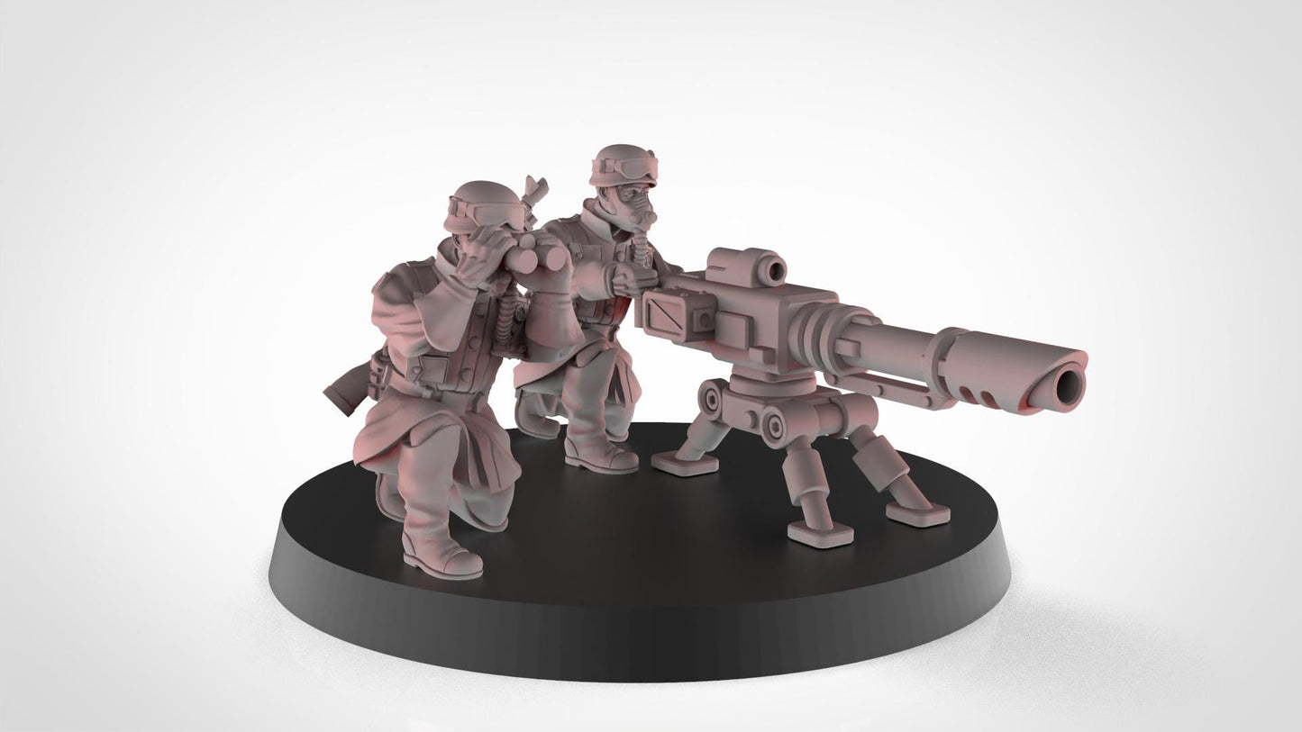 Soldiers of Humandkind Megapolis Defenders Heavy weapons (Custom Order) - product image 4 of 4