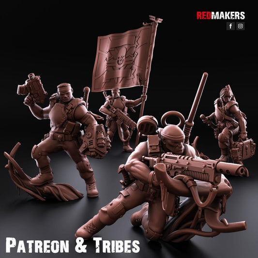 Red Makers Jungle Fighters Command Squad (Custom Order) - product image 1 of 10
