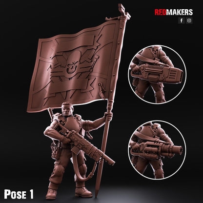 Red Makers Jungle Fighters Command Squad (Custom Order) - product image 7 of 10