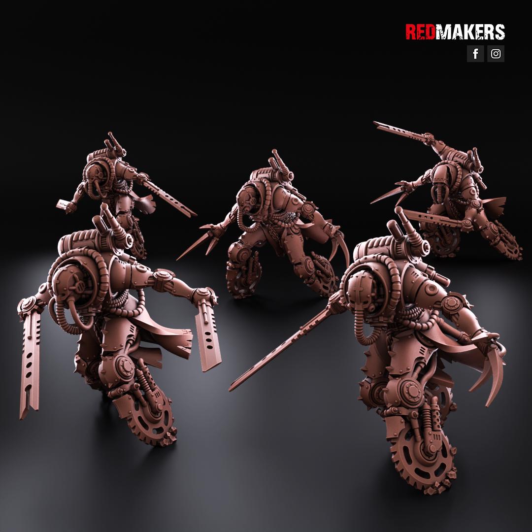 Red Makers Blade Reapers – Omniforge x5 (Custom Order) - product image 2 of 4