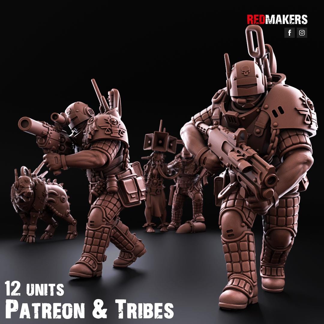Red Makers Kill Squad Lawbringers (Custom Order) - product image 3 of 7