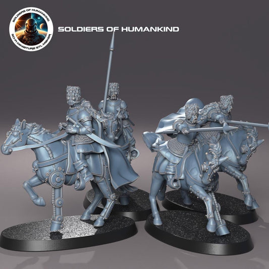 Soldiers of Humandkind Brothers of Yevrostoya Cavalry Unit (Custom Order) - product image 1 of 3