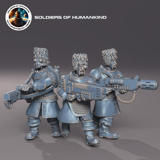 Soldiers of Humandkind Brothers of Yevrostoya Special Weapons (Custom Order) - product image