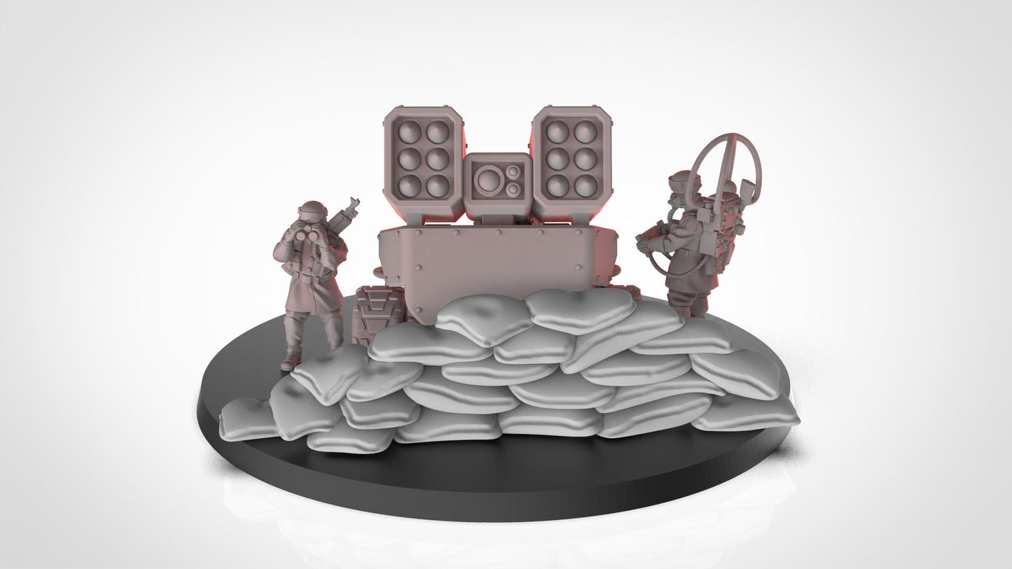 Soldiers of Humandkind Megapolis Heavy Artillery guns(Custom Order) - product image 6 of 8
