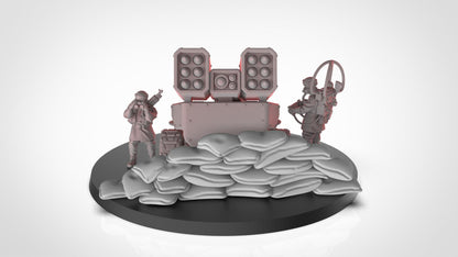 Soldiers of Humandkind Megapolis Heavy Artillery guns(Custom Order) - product image 6 of 8