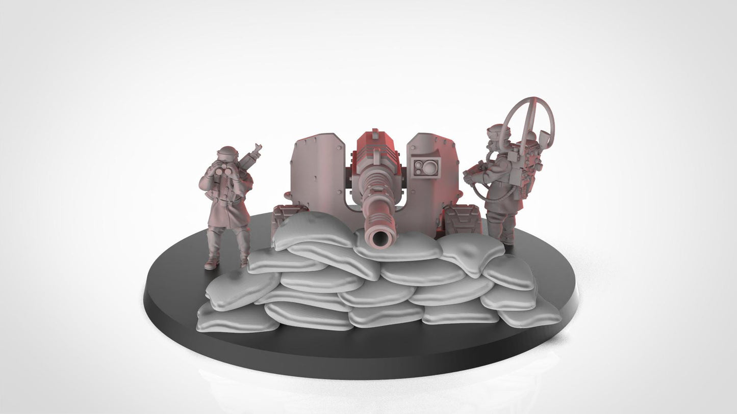 Soldiers of Humandkind Megapolis Heavy Artillery guns(Custom Order) - product image 8 of 8