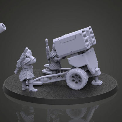 Soldiers of Humandkind Sons of the Dragons Heavy artillery guns (Custom Order) - product image 3 of 3