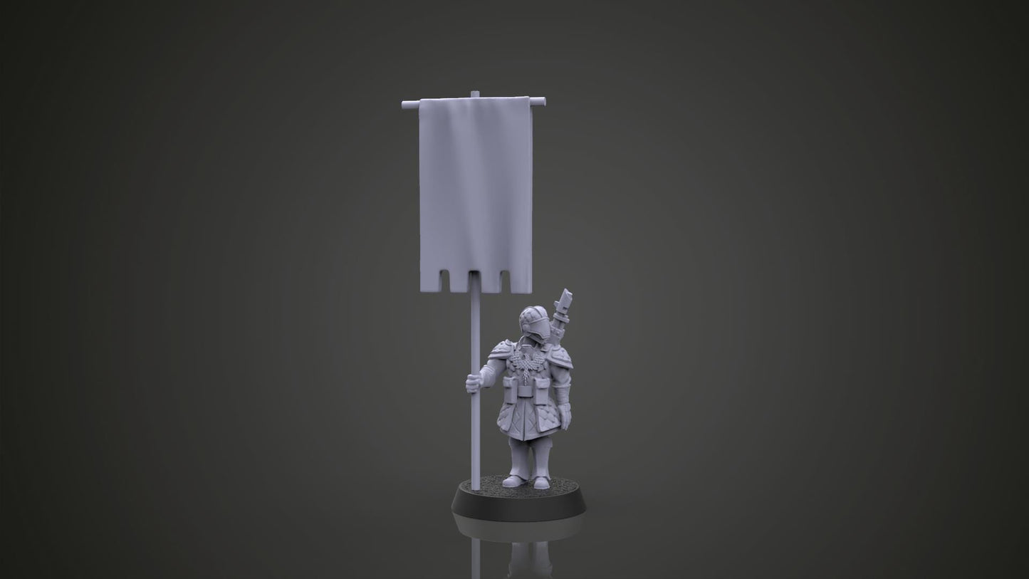 Soldiers of Humandkind Sons of the Dragons HQ squad (Custom Order) - product image 2 of 4