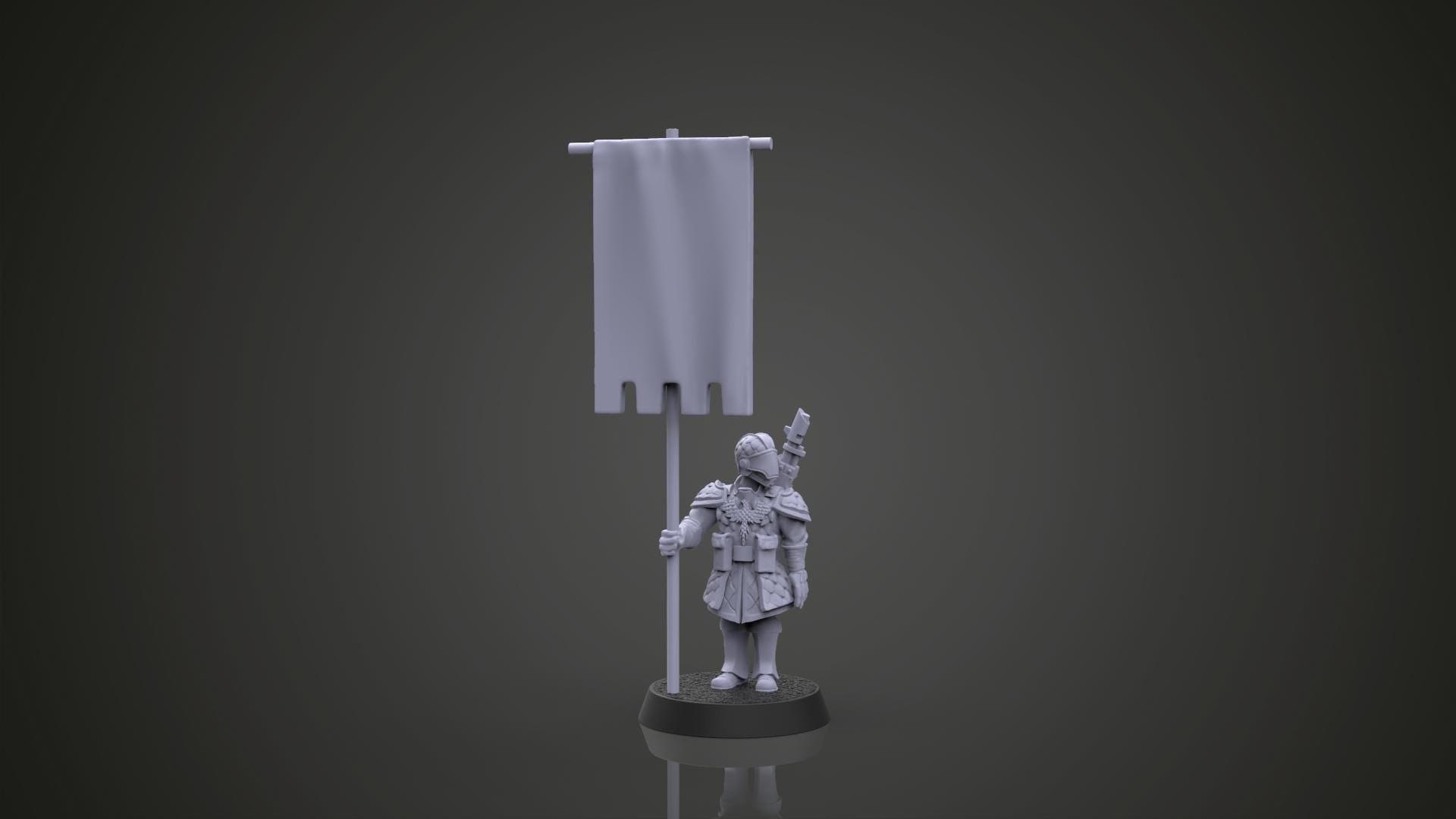 Soldiers of Humandkind Sons of the Dragons HQ squad (Custom Order) - product image 2 of 4