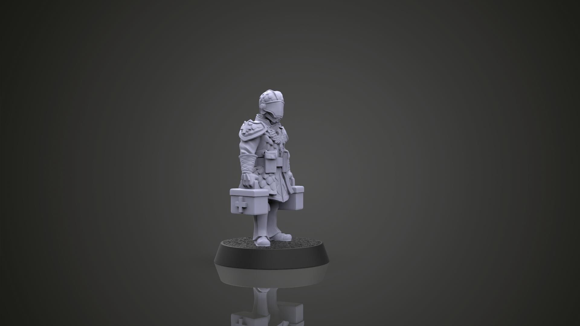 Soldiers of Humandkind Sons of the Dragons HQ squad (Custom Order) - product image 4 of 4