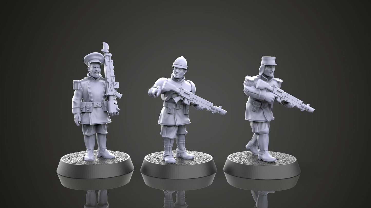 Soldiers of Humandkind Parade Uniform Troops (Custom Order) - product image 4 of 6