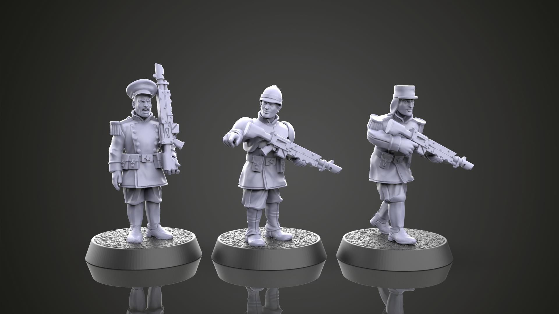 Soldiers of Humandkind Parade Uniform Troops (Custom Order) - product image 4 of 6