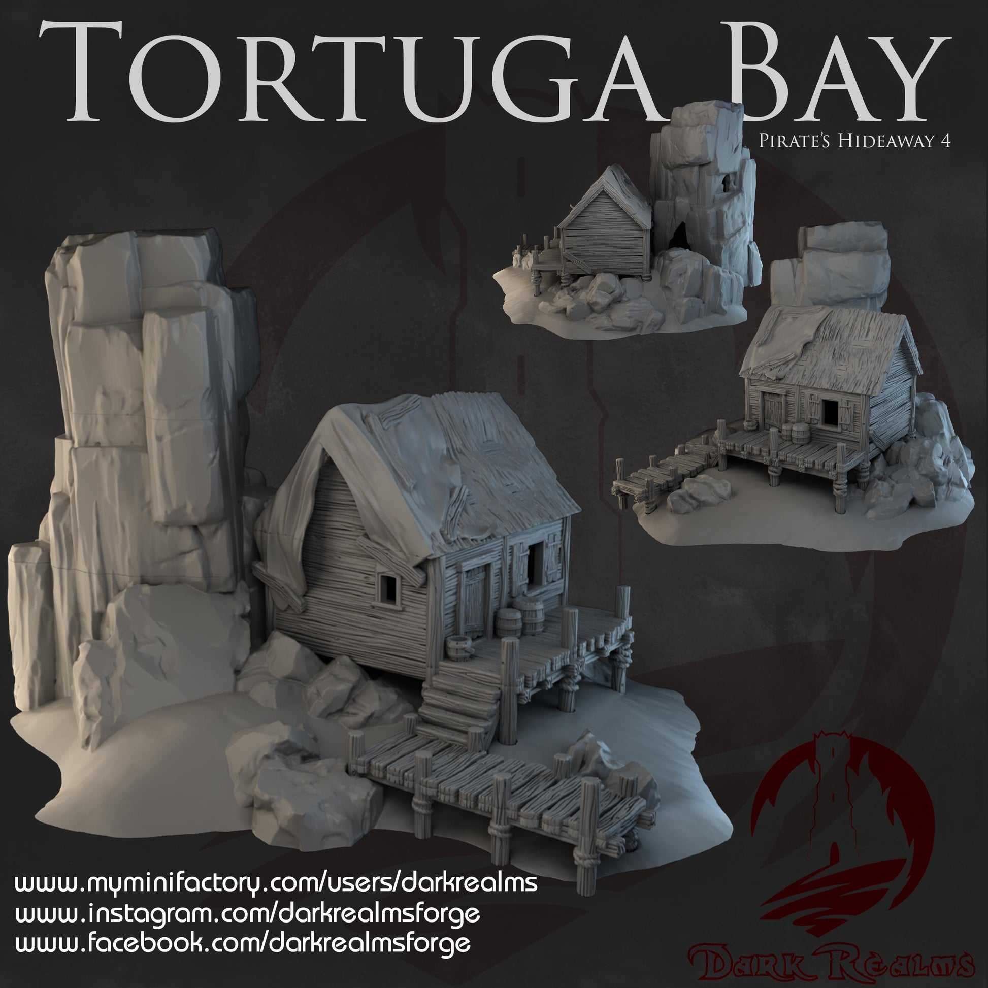 Dark Realms Tortuga Bay - Pirates Hideaway 4 (Custom Order) - product image 3 of 3