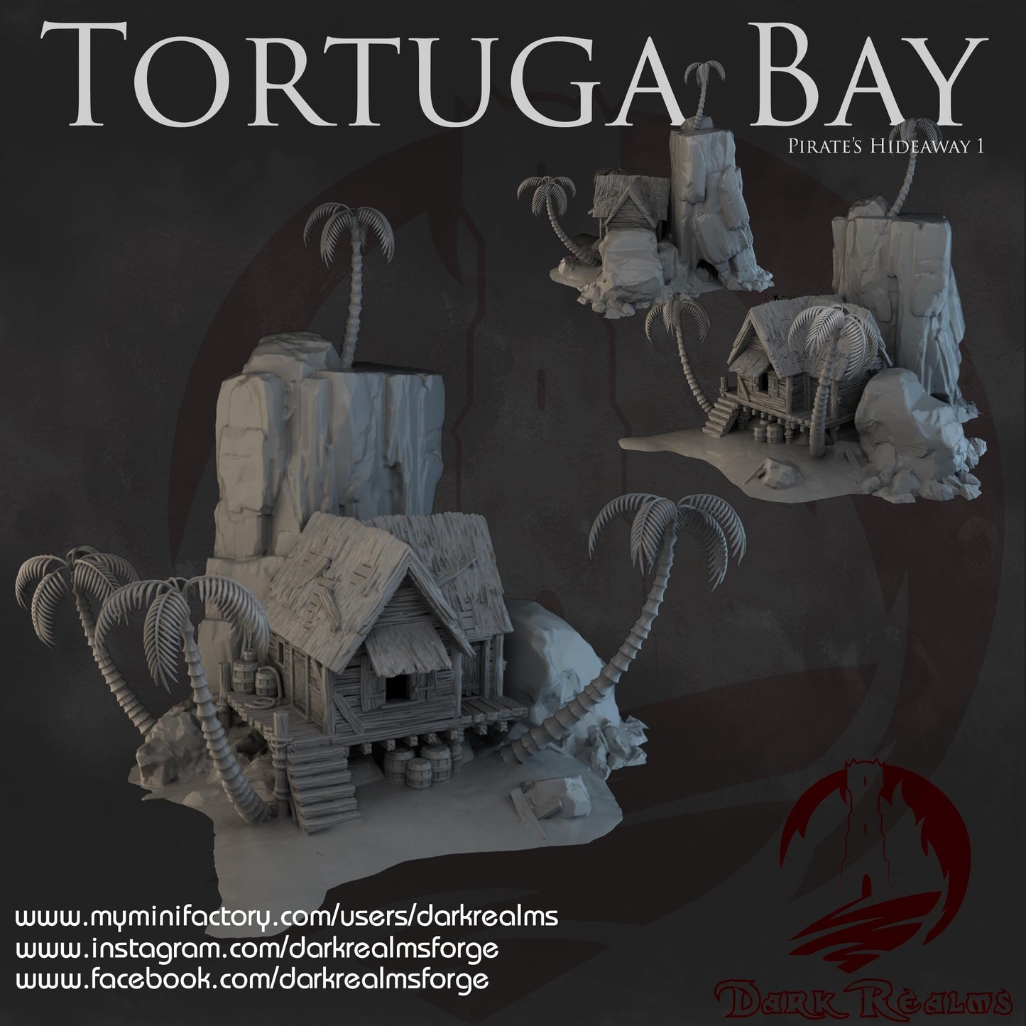 Dark Realms Tortuga Bay - Pirates Hideaway 1 (Custom Order) - product image 1 of 3