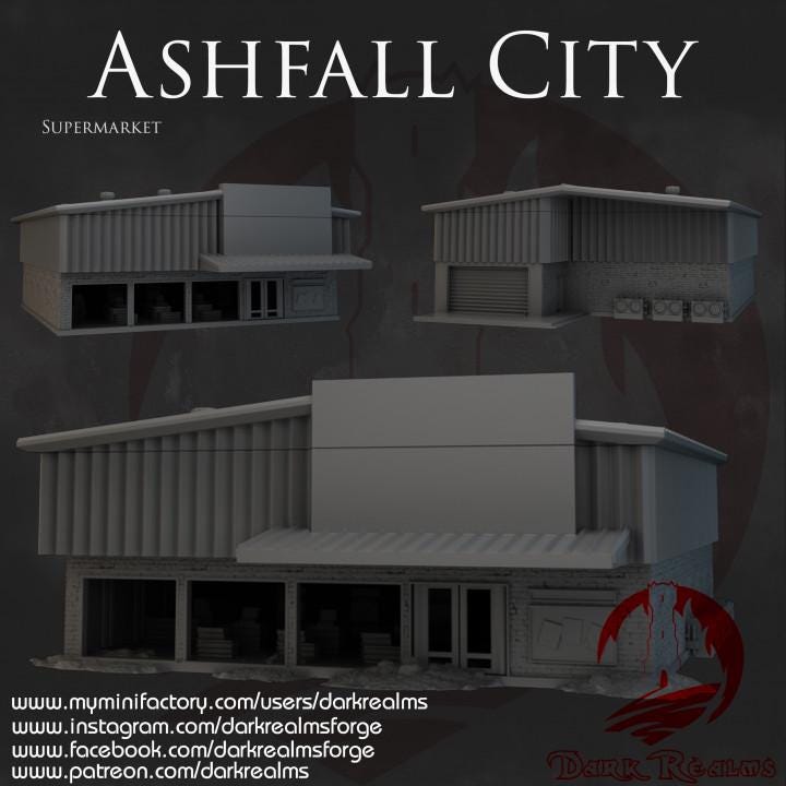 Dark Realms Ashfall City - Building 5 - Printed on FDM Bambu Lab X1 Carbon (Custom Order) - product image