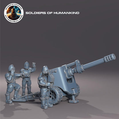 Soldiers of Humandkind Astra Auxilia Heavy Artillery guns (Custom Order) - product image 1 of 3