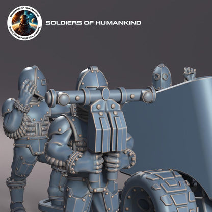 Soldiers of Humandkind Astra Auxilia Heavy Artillery guns (Custom Order) - product image 3 of 3