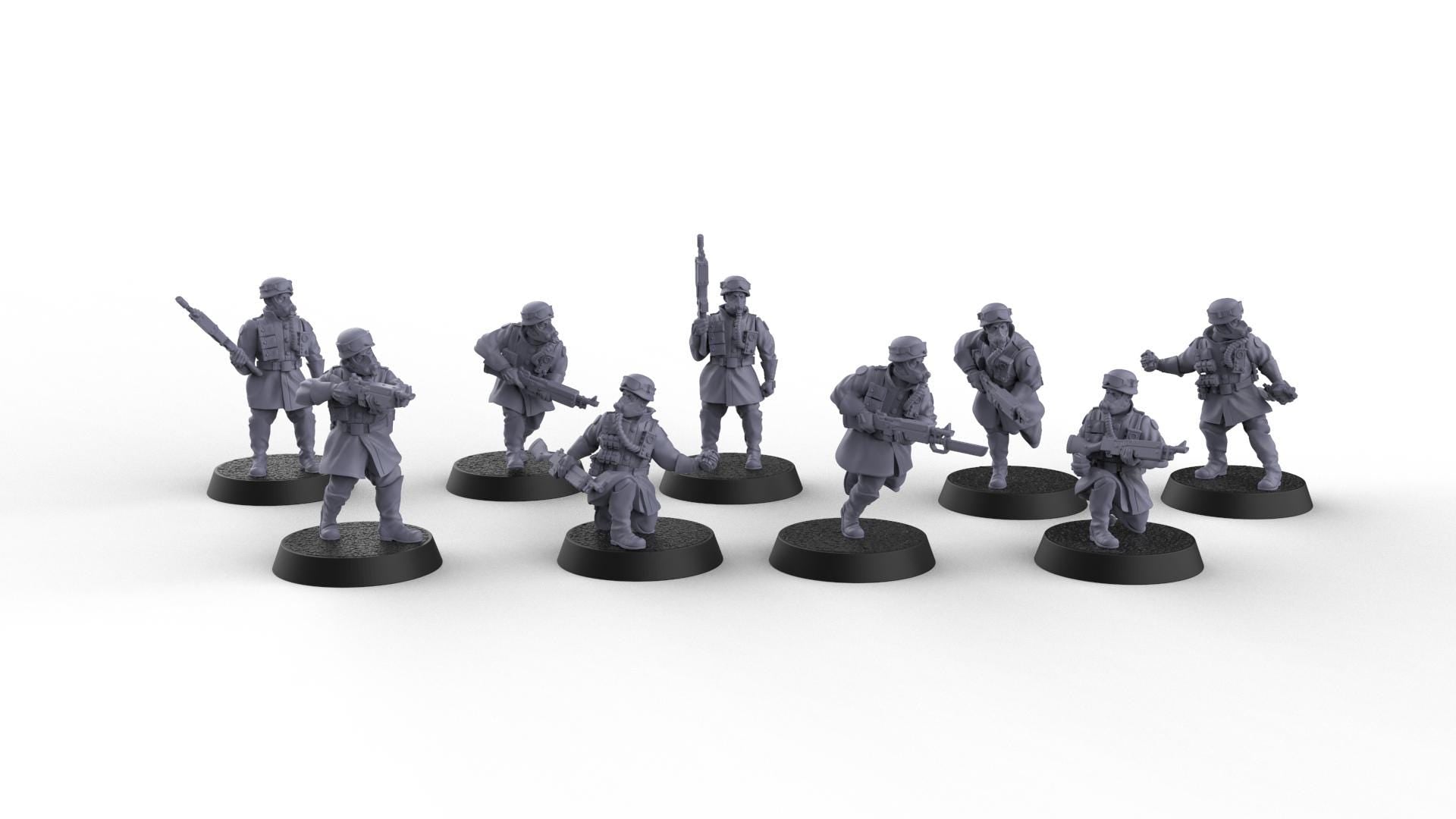 Soldiers of Humandkind Megapolis Defenders Squad 1 (Custom Order) - product image 4 of 6
