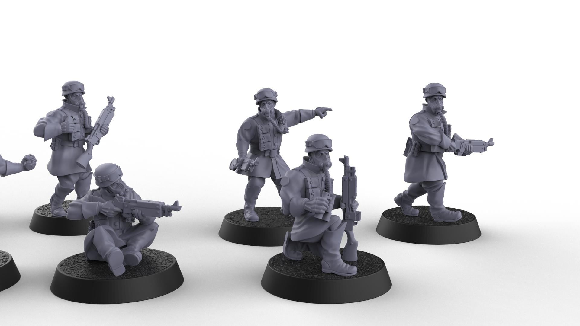 Soldiers of Humandkind Megapolis Defenders Squad 3 (Custom Order) - product image 2 of 5