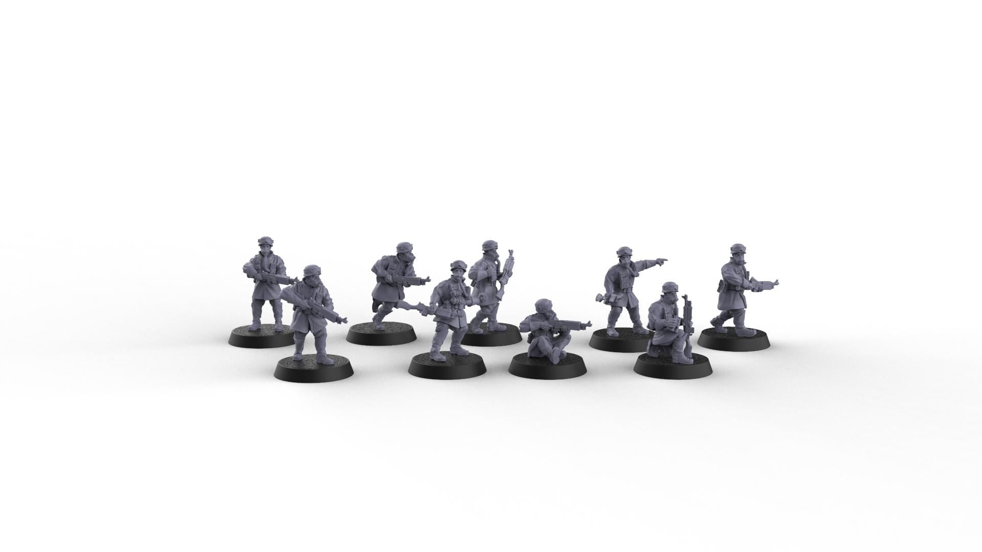 Soldiers of Humandkind Megapolis Defenders Squad 3 (Custom Order) - product image 5 of 5