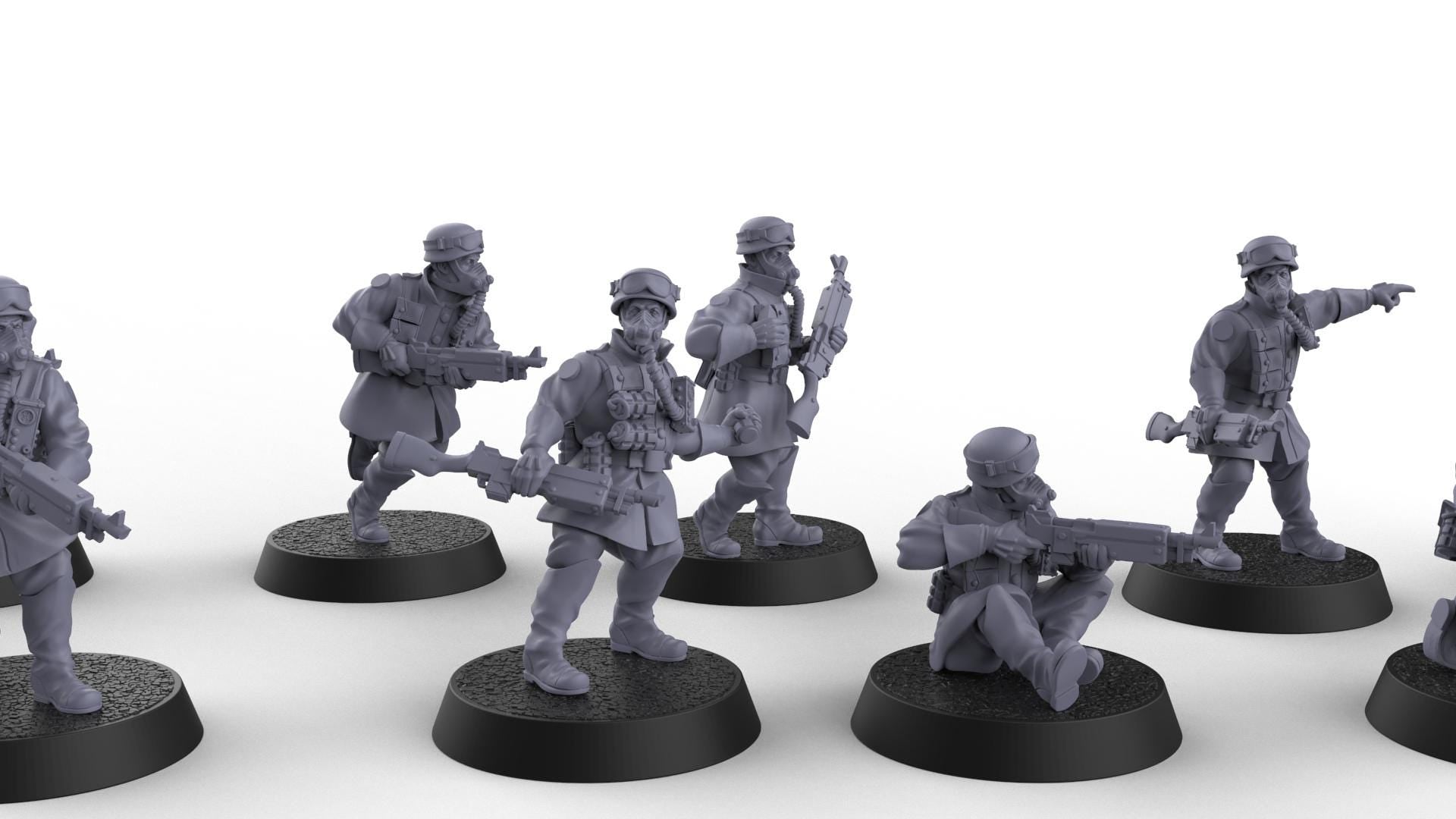 Soldiers of Humandkind Megapolis Defenders Squad 3 (Custom Order) - product image 4 of 5
