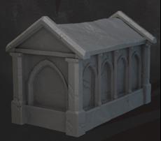 Dark Realms Necropolis - Sarcophagus - Printed on FDM Bambu Lab X1 Carbon (Custom Order) - product image 4 of 5