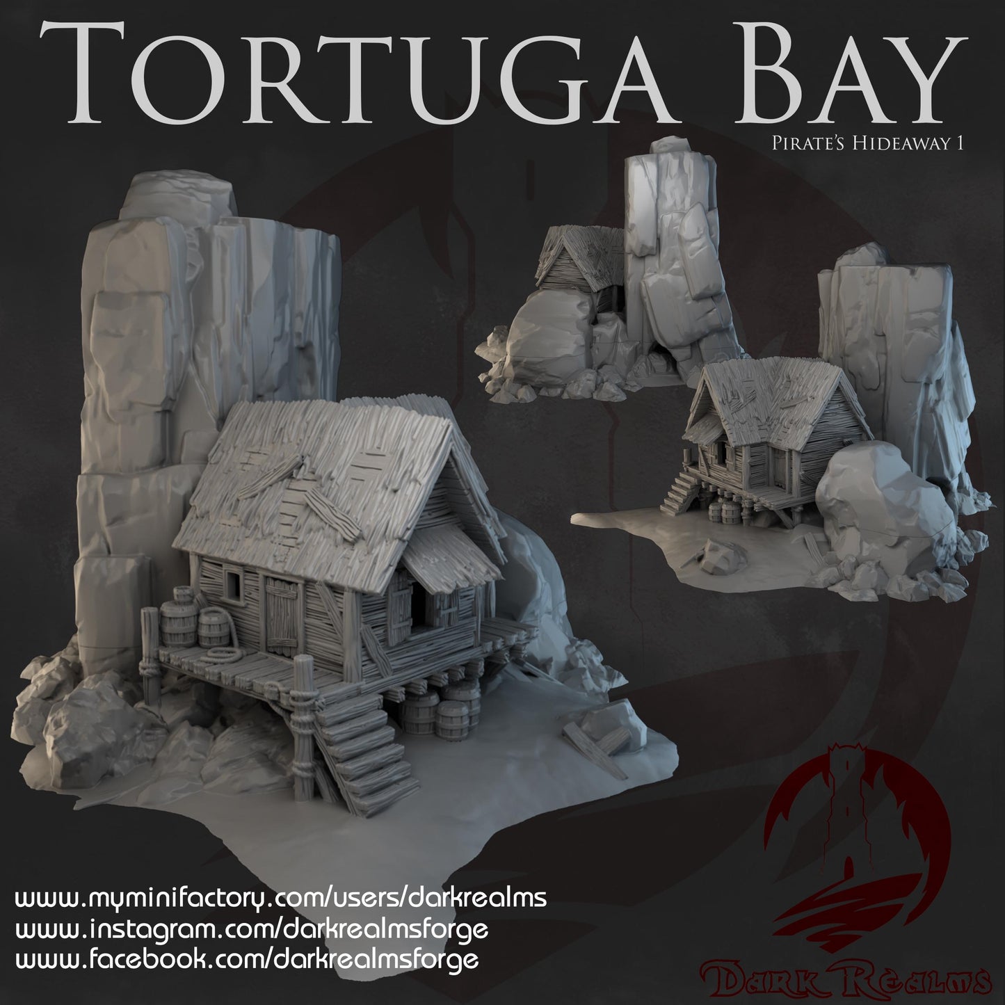 Dark Realms Tortuga Bay - Pirates Hideaway 1 (Custom Order) - product image 3 of 3