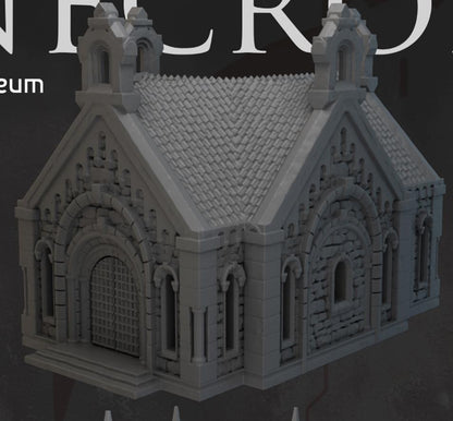 Dark Realms Necropolis - Mausoleum - Printed on FDM Bambu Lab X1 Carbon (Custom Order) - product image 2 of 5