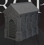 Dark Realms Necropolis - Tombs - Printed on FDM Bambu Lab X1 Carbon (Custom Order) - product image 3 of 10