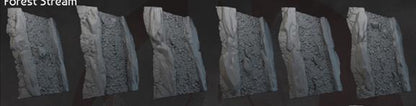 Dark Realms Evergreen Wilds - Forest Stream Tiles - Printed on FDM Bambu Lab X1 Carbon (Custom Order) - product image 2 of 4