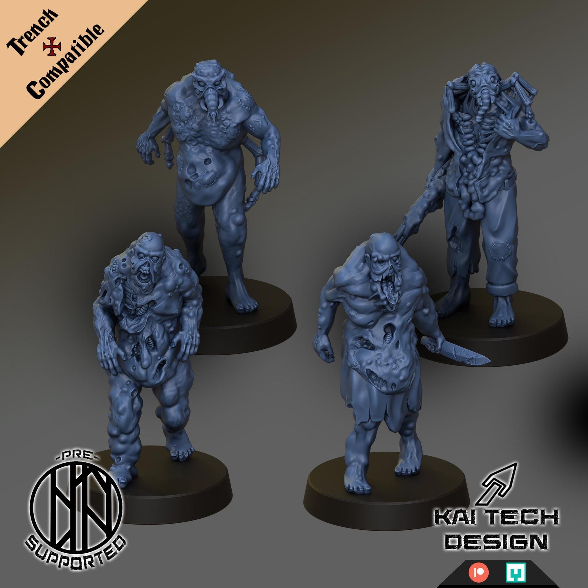 Kaitech Grail Thralls - Trench  Compatible (Custom Order) - product image 1 of 2
