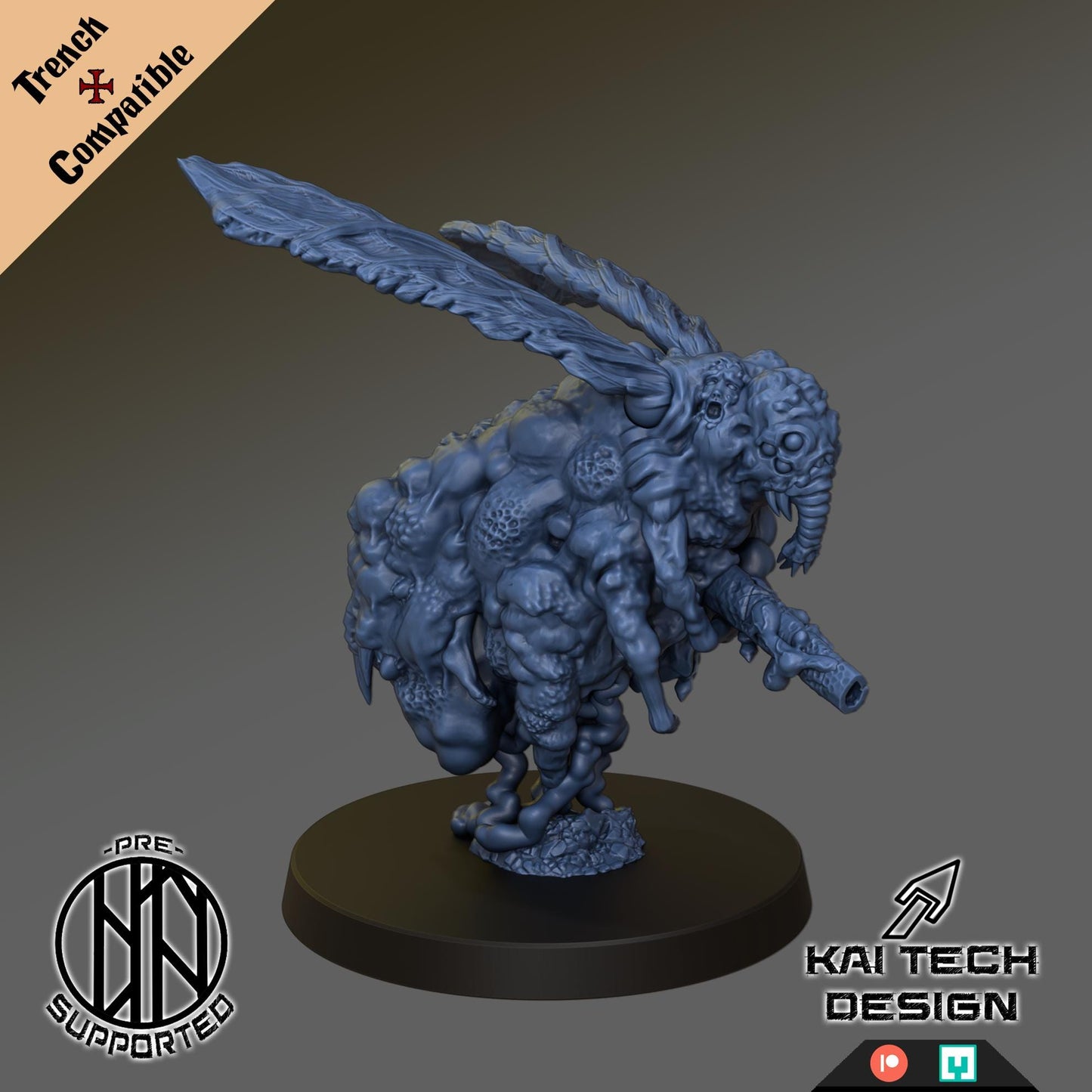 Kaitech Beelzebub Herald - Trench  Compatible (Custom Order) - product image 2 of 3