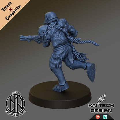 Kaitech Corpse Guard Ranged - Trench  Compatible (Custom Order) - product image 2 of 2